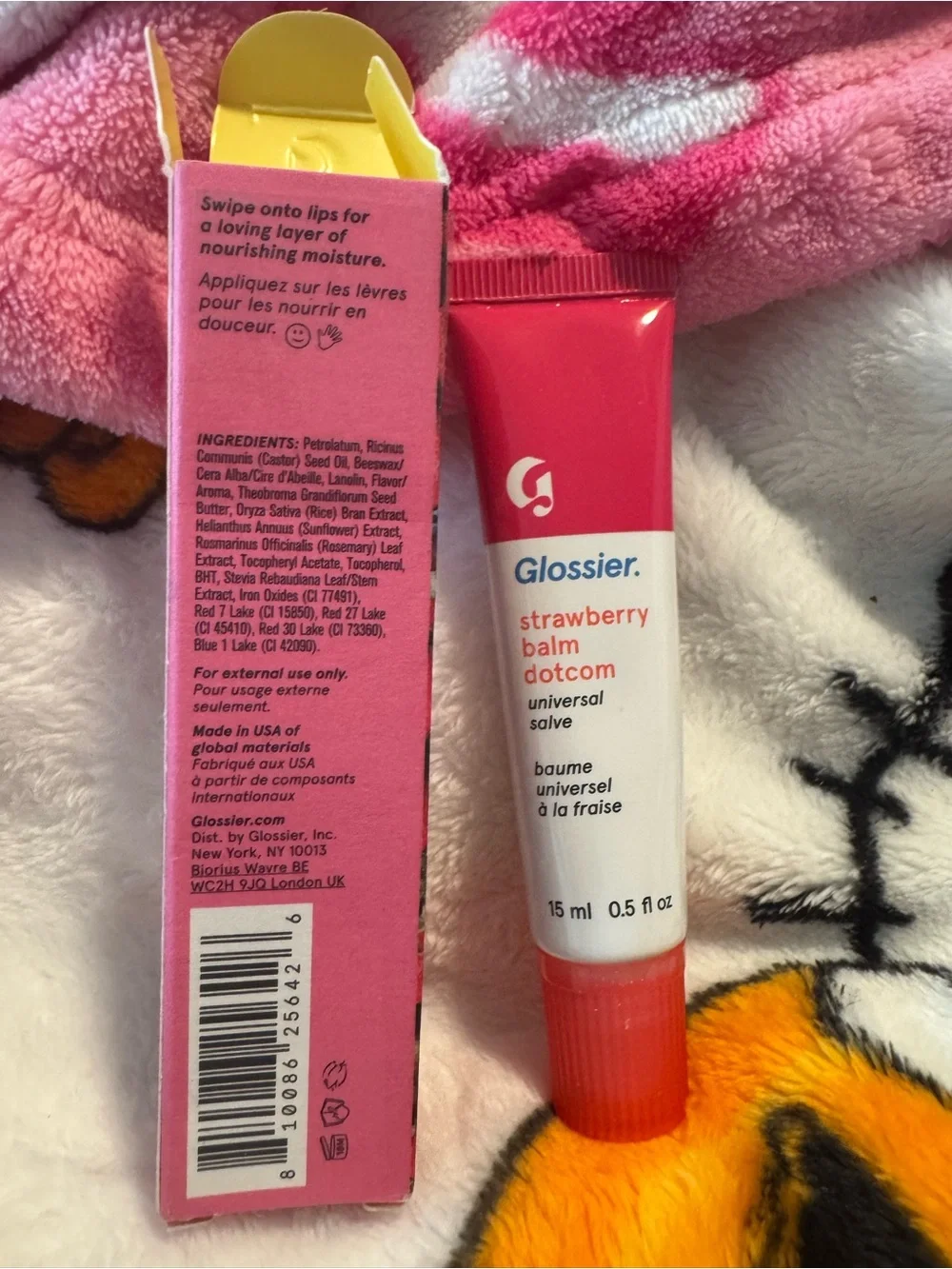 Glossier Strawberry Balm Dotcom Universal Salve - New In Box